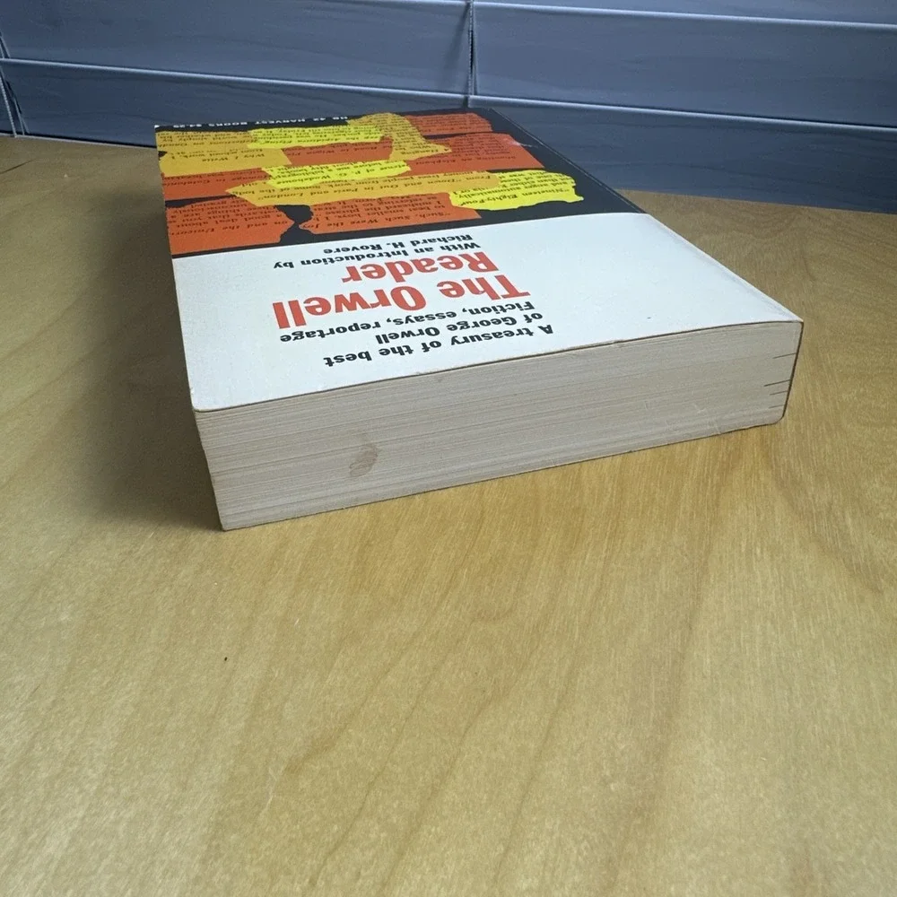Vtg 1956 The Orwell Reader, George Orwell Paperback